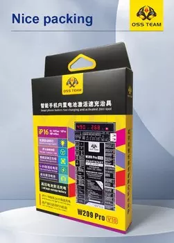 DIYPHONE W209 Pro V10 плата для зарядки и активации аккумуляторов для iPhone и Samsung