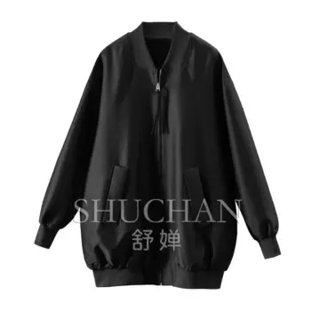 Дизайнерская бейсбольная куртка из 22% шелка 88% шерсти, женская куртка-бомбер, женские куртки Abrigos Mujer Invierno для женщин