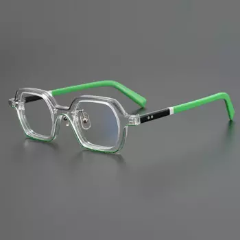 Дизайнерская нишевая оправа для очков ручной работы индивидуальные мужские и женские модные маленькие квадратные очки для лица оптические очки по рецепту