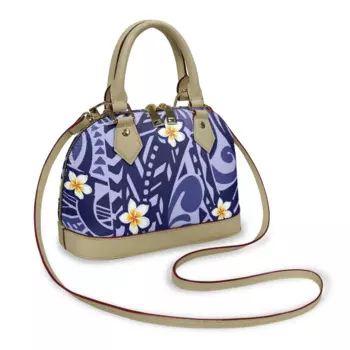 Дизайнерская сумка, новинка 2024, женская сумка, вместительная сумка через плечо, женская повседневная женская сумка с Полинезийским принтом