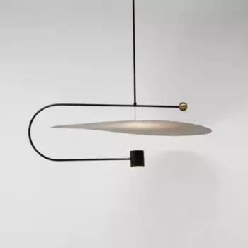 Дизайнерская светодиодная люстра Nordic Art Ресторан Кольцо Минималистский Спальня Творческая личность Модель Украшение комнаты Торговый центр