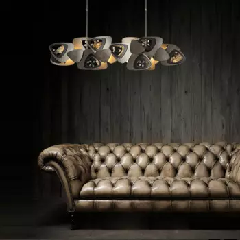 Дизайнерская светодиодная подвесная люстра G9 светодиодный 2024 из нержавеющей стали