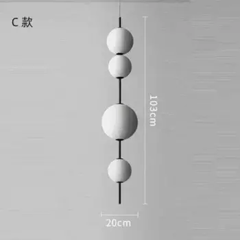 Подвесная люстра JIANKEXING 4 головки