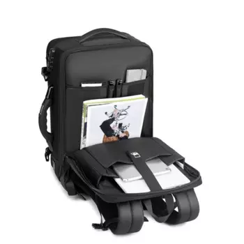 Дизайнерский роскошный мужской рюкзак большой емкости, вакуумный компрессионный рюкзак, мужская дорожная сумка, деловая 19-дюймовая сумка для ноутбука, пакет 2025 г.