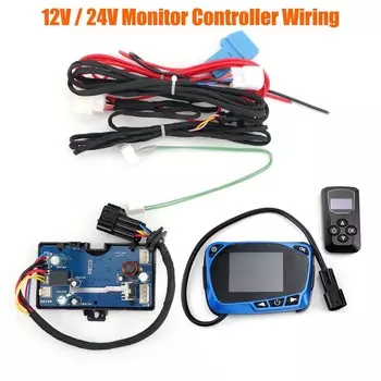 Дизельный Обогреватель воздуха 12 В или 24 В 2 кВт 3 кВт 5 кВт 8 кВт ЖК-монитор переключатель Панель управления материнская плата для автомобиля грузовика кемпера фургона