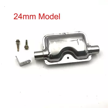 Дизельный парковочный обогреватель воздуха для грузовика, фургона, 22 мм, 24 мм, глушитель выхлопной трубы, глушитель для Webasto Eberspacher Aitronic