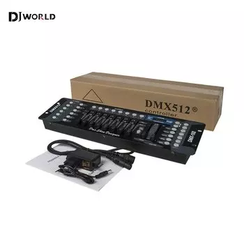 DJWORLD 192 DMX Контроллер Сценического Освещения