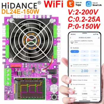 HIDANCE DL24EW Smart Power Electronic Load Tester