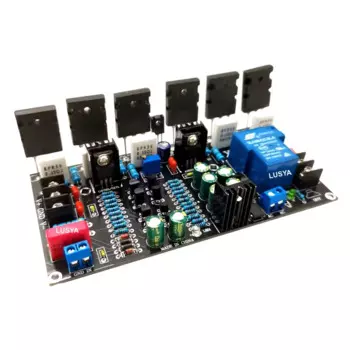 DLHiFi обновленная версия 300 Вт моно усилитель мощности 1943 + 5200 высокомощная трубчатая Плата усилителя с защитой динамика