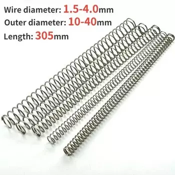 Пружина сжатия нержавеющая сталь 304 305 мм
