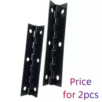 Длинные черные дверные петли Wonzeal 75 мм 270 градусов