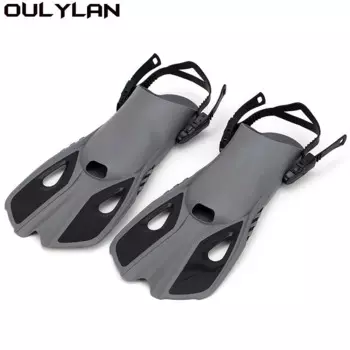 Длинные Погружные Ласты для подводного плавания Oulylan, Моноласты для дайвинга, силиконовая Регулируемая обувь для взрослых