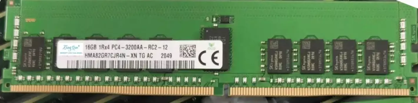 Для 16G 1RX4 PC4-3200AA-RC2-12 ECC HMA82GR7CJR4N-XN