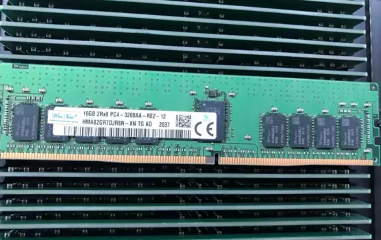 Для 16GB 2RX8 PC4 3200AA ECC HMA82GR7DJR8N-XN server