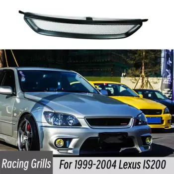 Для 1999-2004 Lexus IS200 Гонки Грили ABS пластик черный углерод воздухозаборник Стайлинг внешний тюнинг аксессуары часть