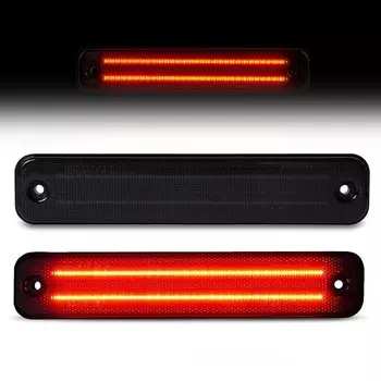 Для 2003-2009 Hummer H2 Canbus передний задний фонарь для бокового бампера габаритные огни указателей поворота автомобильный индикатор стайлинга желто-красный OEM #25952319 фары в бампер хаммер н3 hummer h3 фар заднего