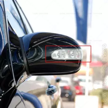 Для 2006-2009 X164 W164 Mercedes Benz GL ML Class указатель поворота зеркало заднего вида индикаторная лампа 1648200521 1648200621