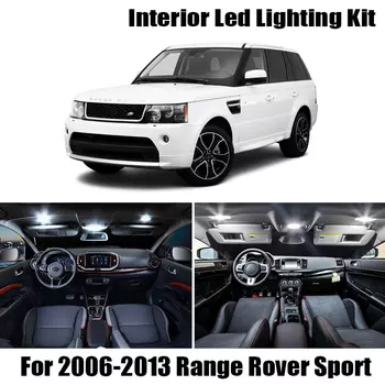 Для 2006-2011 2012 2013 Land Rover Range Rover Sport 16X белые автомобильные аксессуары Canbus безошибочный светодиодный внутренний светильник для чтения