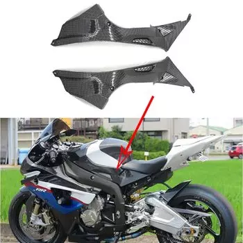 Для 2009-2014 BMW S 1000 RR / S1000RR S1000 RR пластиковый бак из углеродного волокна боковой обтекатель панель крышка 2010 2011 2012 2013