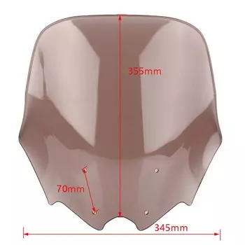 Для 2012 2013 2014 2015 2016 2017 2018 Honda NC700S NC 700S NC750S NC700 NC750 S дефлекторы лобового стекла мотоцикла