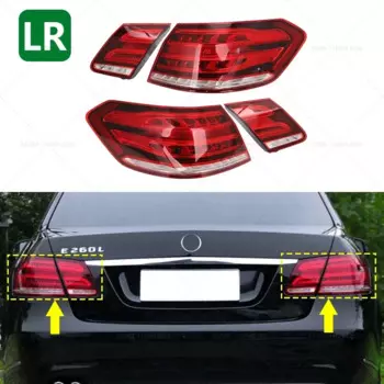 Для 2014-2016 W212 Mercedes Benz E Class E350 E300 E250 Светодиодный задний фонарь Задний фонарь 2129060103 2129060203 2129060303 2129060403