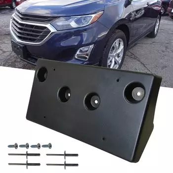 Для 2018 2019 2020 2021 Chevrolet Equinox передний бампер номерной знак держатель кронштейна