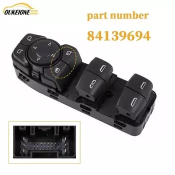 Для 2018-2020 BUICK анклава 2020 CHEVROLET поперечная передняя левая электрическая кнопка управления окном 84139694