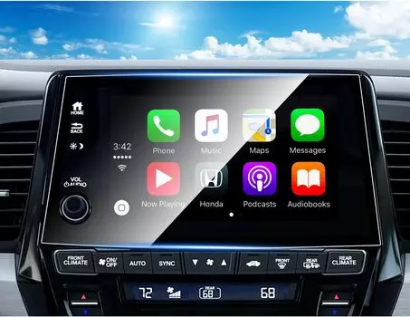 Для 2022 2021 2020 2019 2018 2023 Honda Odyssey 8-дюймовая Автомобильная ЖК-навигация Закаленное стекло Защитная пленка для сенсорного экрана