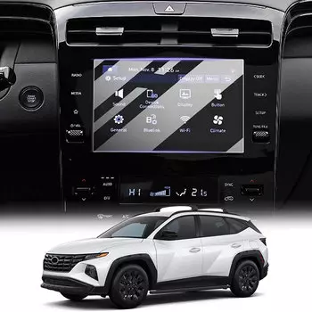 Для 2022 + Hyundai Tucson NX4 аксессуары для интерьера Infotainment защита экрана Защитная пленка из закаленного стекла 8 дюймов