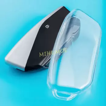 Для 2023-2025 BMW 740i 760i X1 iX1 iX XM X5 X6 X7 218i 220i 223i Active Tourer Кристально чистый автомобильный брелок для ключей, чехол, аксессуары