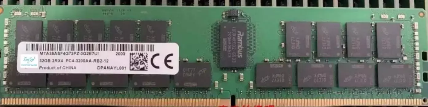 Для 32G 2RX4 PC4-3200A EC REG MTA36ASF4G72PZ-3G2E7