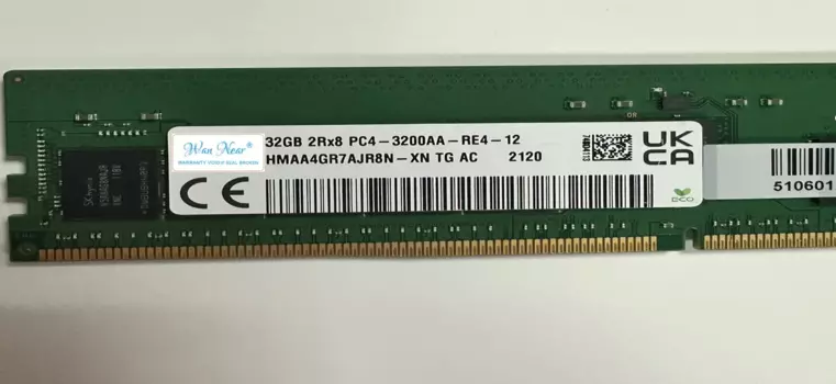 Для 32G 2RX8 PC4-3200AA REG ECC HMAA4GR7CJR8N-XN