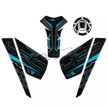 Для 450SR 450 SR 3M мотоциклетная боковая накладка на бак, наклейка, газовая наколенница, защита, противоскользящая наклейка, аксессуары