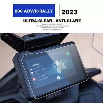 Для 890 Приключения R/Rally 2023 новые аксессуары для мотоциклов защита экрана от царапин защитная пленка для приборной панели