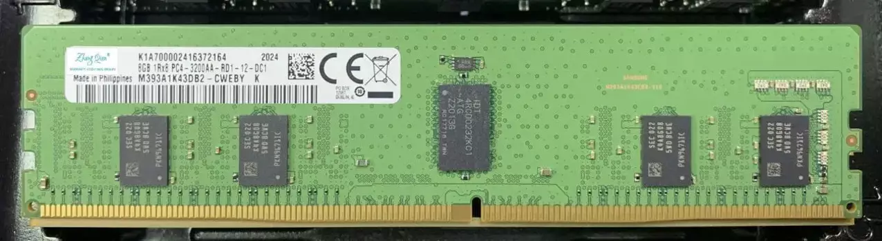 Для 8G 1RX8 PC4-3200AA DDR4 REG M393A1K43DB2-CWE