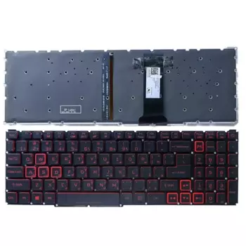 Для Acer Nitro 5 AN515-54 AN515-43 AN515-44 AN517-51 52 N17 N17PG0-K1 N715-51 52 Nitro 5 n20c1 n20c2 арабская клавиатура с подсветкой