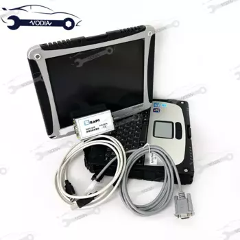 Для электронного контроллера, диагностический инструмент, программатор ZAPI F01183A, кабель передачи данных, консоль zapi, программное обеспечение + Cf19Laptop