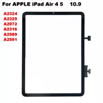 Для Apple iPad Air 4 5 Air4 Air5 2020 2022 A2324 A2325 A2072 A2316 A2589 A2591 сенсорный экран дигитайзер сенсор внешняя стеклянная панель