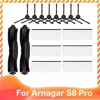 Для Arnagar S8 Pro / Imou L11 Pro / Honiture Q6 Pro / Airrobo T10+ Аксессуары Основная боковая щетка Фильтр Мешок для пыли Запчасти