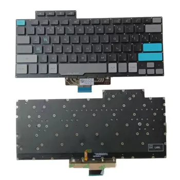 Для ASUS ROG Zephyrus G14 GA401 GA401U GA401M GA401I GA401Q GA401IV 2021 0KNR0 RU русская клавиатура с подсветкой