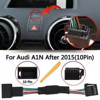 Для AUDI A1 A1N автоматическая остановка запуска системы двигателя отключение устройства кнопка выключения Датчик управления штепсельная вилка отключение три режима кабель