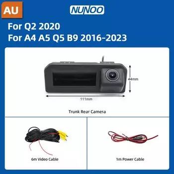 Для Audi A1 A3 A4 A5 A6 Q3 Q5 Q7 Автомобильная камера заднего вида 1920*1080P HD AHD 170 градусов ночного видения автомобиля