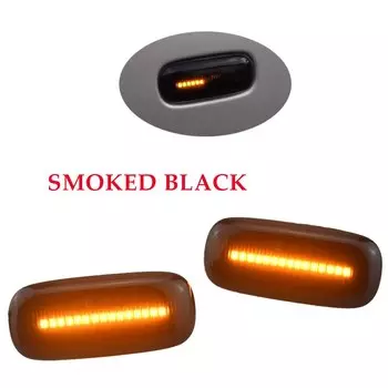 Для Audi A2 A3 8L A4 B5 A6 4B C5 A8 4D TT 8N Светодиодный динамический боковой указатель поворота Последовательный мигающий свет