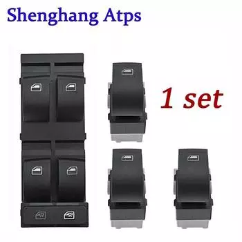 Для Audi A3 1996-03 A6 C5 1997-05 электрическая кнопка главного переключателя стеклоподъемника 4B 0959851 4Б 0959851 B Одиночный переключатель 4B 0959855