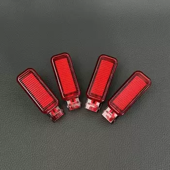 Для AUDI A3 A4 A6 A7 A8 Q3 Q5 Q7 TT S3 S4 S6 RS3 RS4 RS7 Красный сигнальный светильник OEM Интерьер двери автомобиля Красный свет 8KD 947 411 8KD 947411
