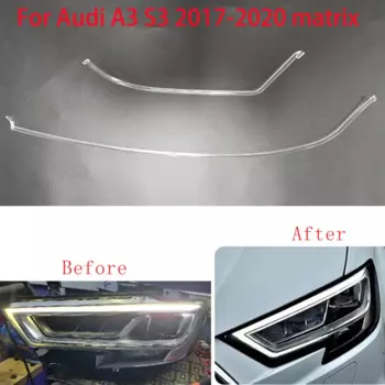 Для Audi A3 S3 2017-2020 Matrix Lightguide DRL дневные ходовые огни направляющая трубка дневные ходовые стропы