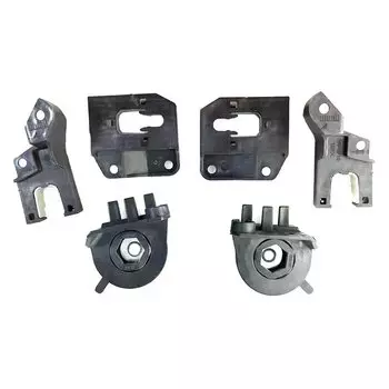 Для Audi A4L B9 8w 2017-2019 комплект для ремонта автомобильных фар кронштейн для фар коготь 8 Вт 0998121 8 Вт 0998122 Держатель защитного кольца