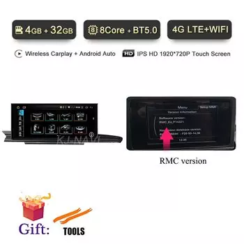 Для Audi A6 A7 C7 RS6 RS7 S6 2012-2018 Плеер Android 14 Автомобильный радиоприемник Мультимедиа Стерео Carplay Авто 12,3-дюймовый GPS-навигатор BT