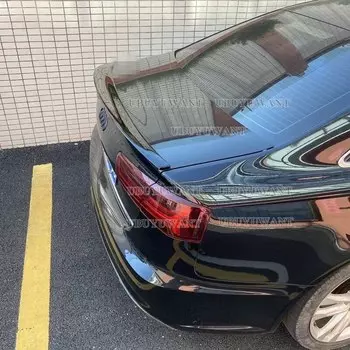 Для Audi A6 C7 задний спойлер из углеродного волокна крыло багажника 2012 -2018 HK стиль реальное углеродное волокно
