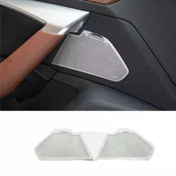 Для Audi A6 C8 A7 2019 2020 2021 2022 2023 Внутренняя крышка динамика аудио Автомобильная дверь громкий динамик декоративные крышки наклейки отделка